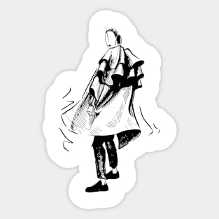 fashion illustration Sticker